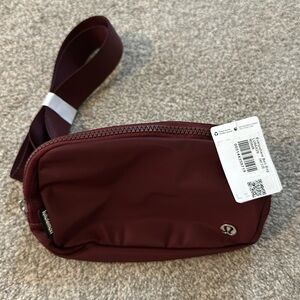 NEW Lululemon Everyday Belt Bag 1L in Red Merlot RDMR.